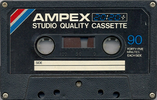 Compact Cassette Ampex 2020+ 90 Type I Normal 1978 Canada