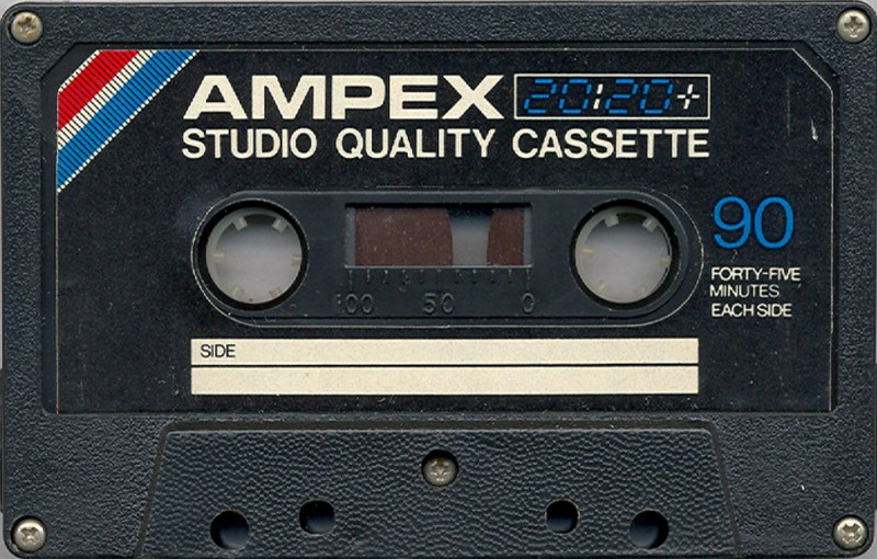 Compact Cassette:  Ampex - 2020+ 90