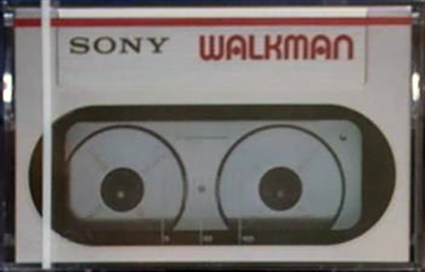 Compact Cassette Sony Walkman 60 Type I Normal 1989 Japan