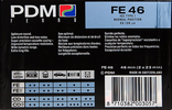 Compact Cassette PDM FE 46 Type I Normal 1990 Europe