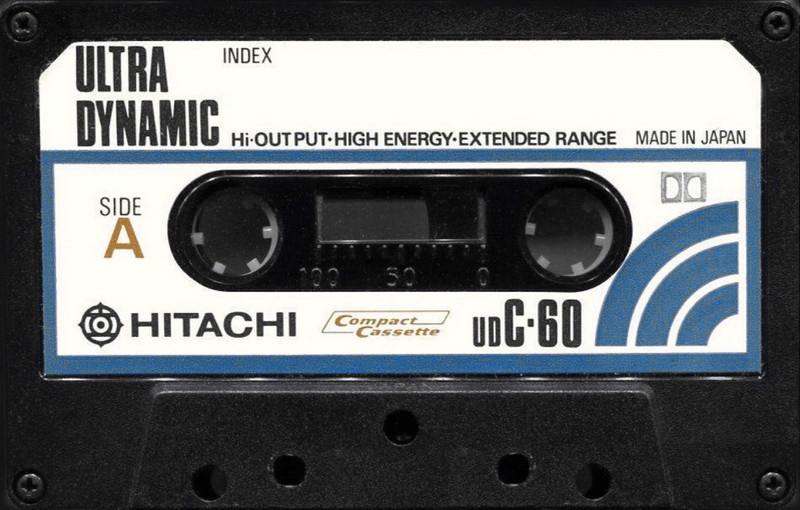 Compact Cassette Hitachi UD 60 Type I Normal 1972 Japan