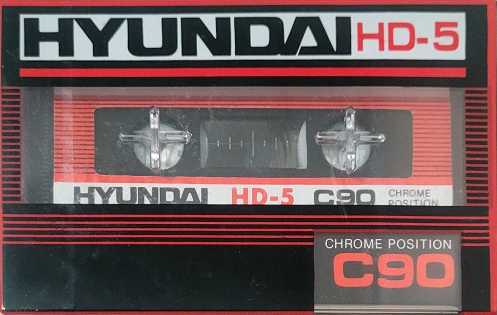 Compact Cassette Hyundai HD-5 90 Type II Chrome North America