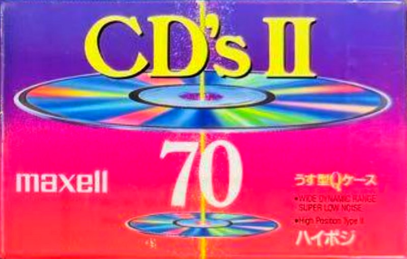 Compact Cassette: Maxell / Hitachi Maxell - CD's II 70