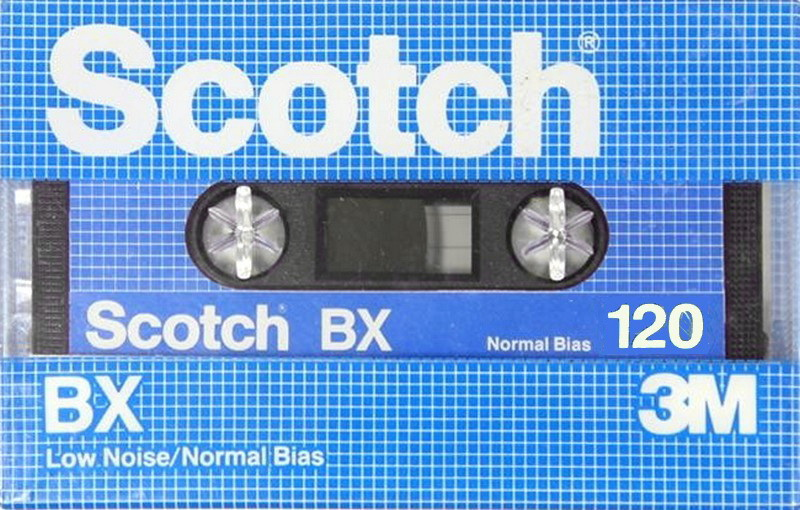 Compact Cassette Scotch BX 120 Type I Normal 1982 Europe
