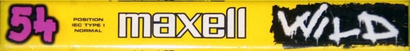 Compact Cassette Maxell Wild 54 Type I Normal 1998 Europe