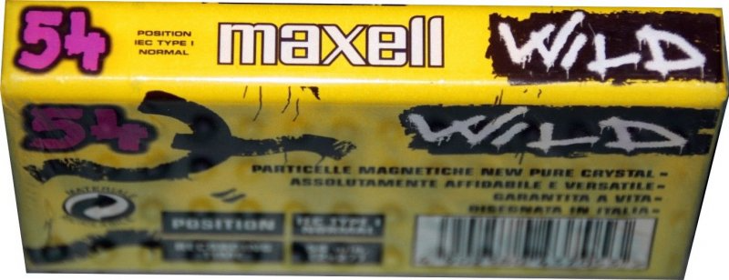 Compact Cassette: Maxell / Hitachi Maxell - Wild 54