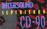 Compact Cassette Intersound CD 90 Type I Normal 1990 Europe