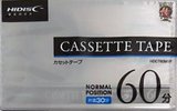 Compact Cassette Hidisc HD 60 "HDCT60N1P" Type I Normal 2021 Japan