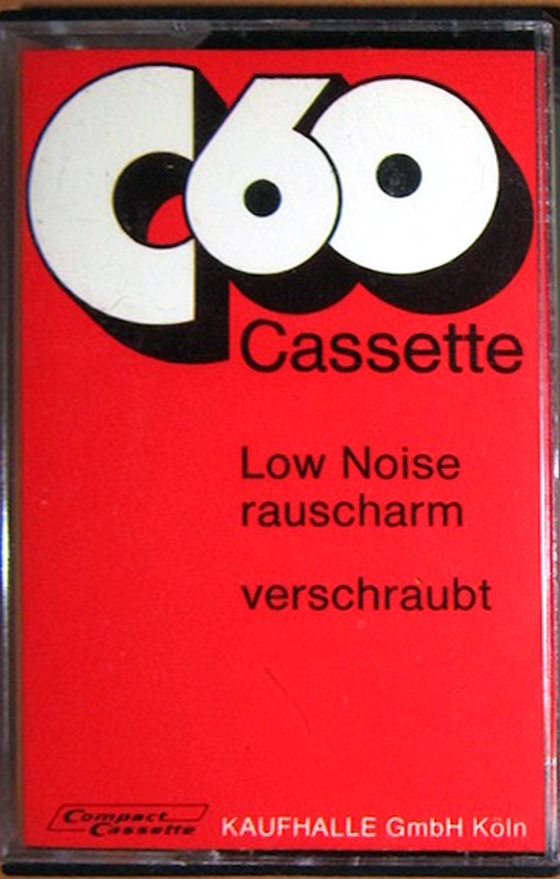 Compact Cassette Kaufhalle 60 Type I Normal 1974 Germany