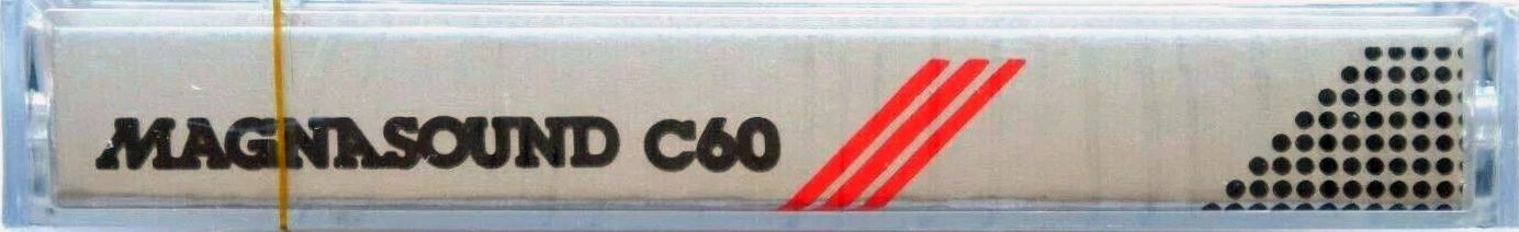 Compact Cassette Magna Sound 60 "UDX" Type I Normal 1980 Australia