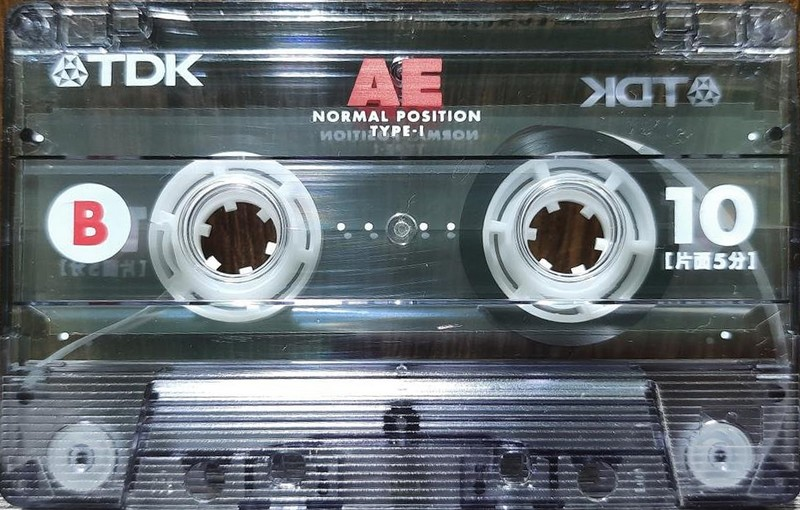 Compact Cassette TDK AE 10 "AE-10G" Type I Normal 2002 Japan