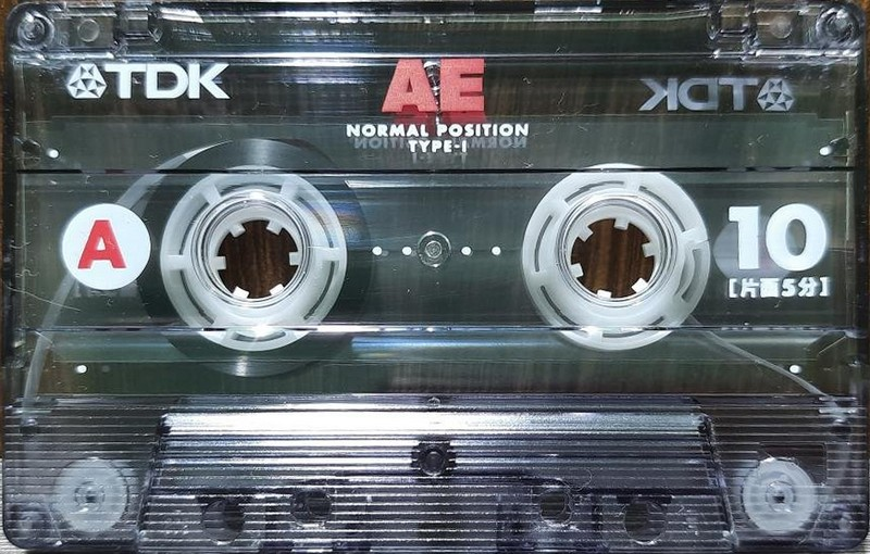 Compact Cassette TDK AE 10 "AE-10G" Type I Normal 2002 Japan
