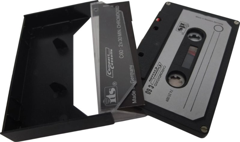 Compact Cassette its 60 Type II Chrome Germany