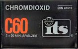 Compact Cassette its 60 Type II Chrome Germany
