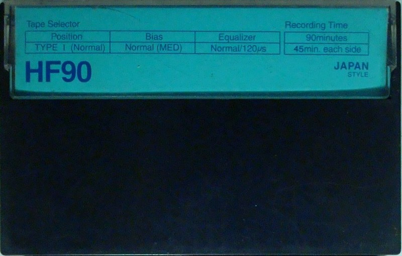 Compact Cassette Diplomat 90 Type I Normal Hong Kong