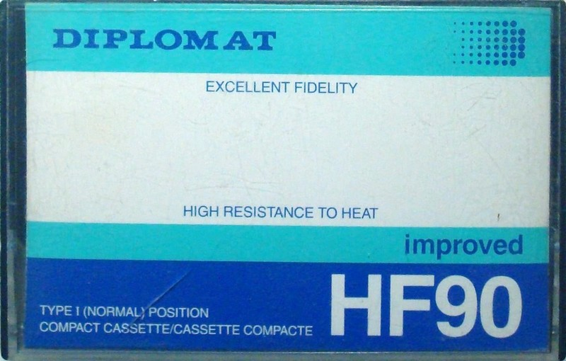 Compact Cassette Diplomat 90 Type I Normal Hong Kong