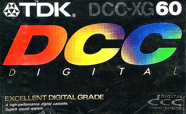 DCC TDK 60 "DCC-XG" Type I Normal 1992 North America