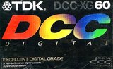 DCC TDK 60 "DCC-XG" Type I Normal 1992 North America