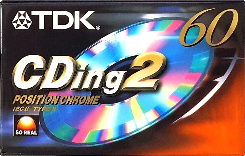 Compact Cassette: TDK  - CDing 2 60