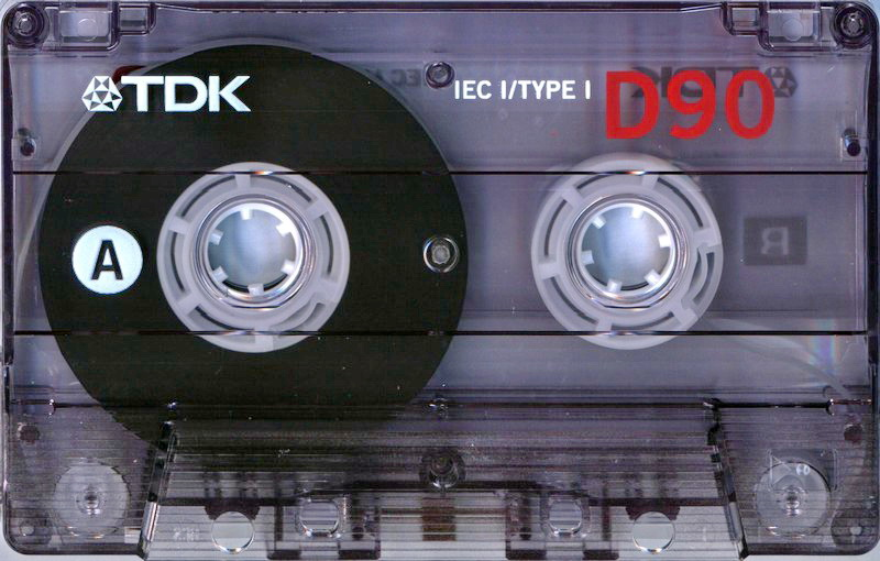 Compact Cassette TDK D 90 "Superior D" Type I Normal 2003 North America