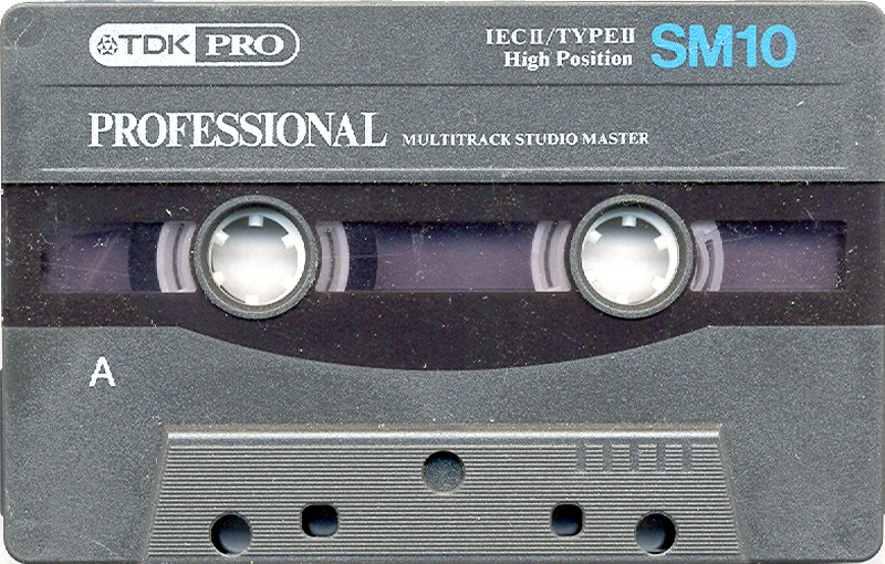 Compact Cassette TDK PRO SM 10 Type II Chrome 1997 USA