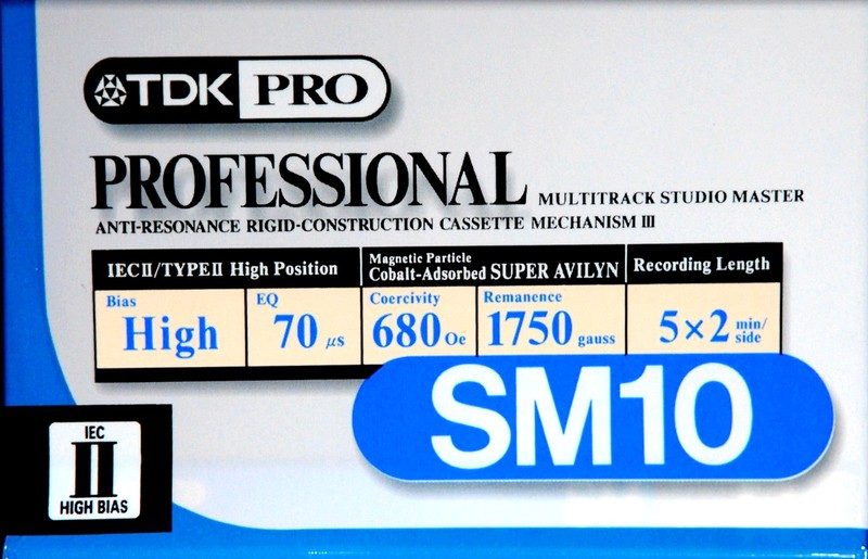 Compact Cassette: TDK  - Pro SM 10