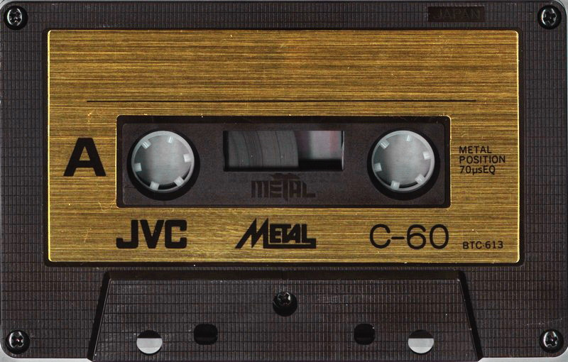 Compact Cassette JVC 60 "BTC-613" Type IV Metal 1979 Europe