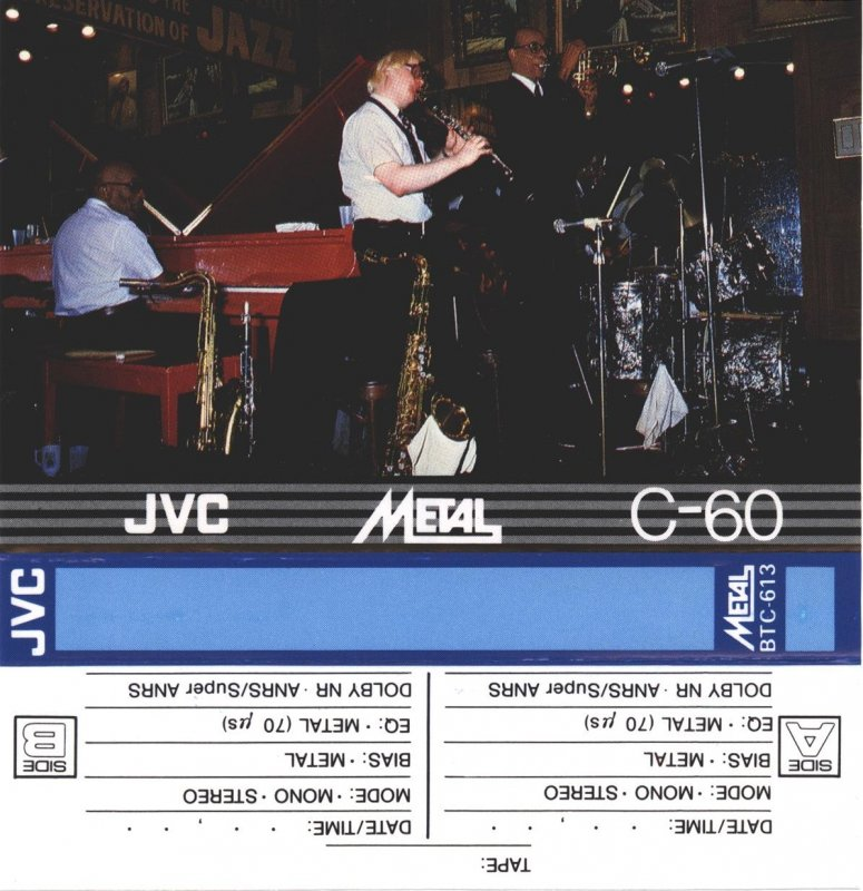 Compact Cassette JVC 60 "BTC-613" Type IV Metal 1979 Europe