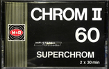 Compact Cassette M&R Chrom II 60 Type II Chrome 1981 Germany