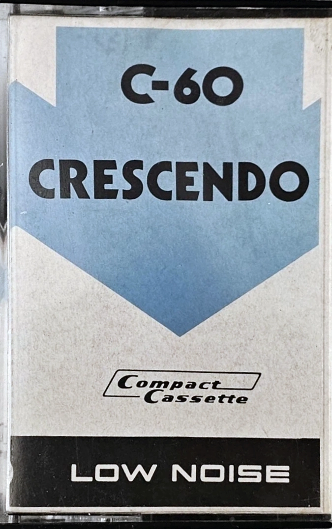 Compact Cassette Crescendo 60 Type I Normal 1981 Hong Kong