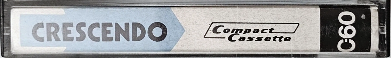 Compact Cassette Crescendo 60 Type I Normal 1981 Hong Kong