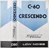 Compact Cassette Crescendo 60 Type I Normal 1981 Hong Kong