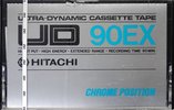 Compact Cassette Hitachi UD 90 "C90EX" Type II Chrome 1977 Japan