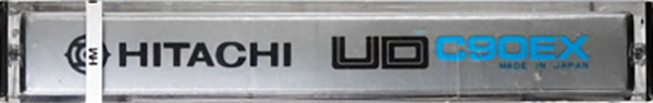 Compact Cassette Hitachi UD 90 "C90EX" Type II Chrome 1977 Japan