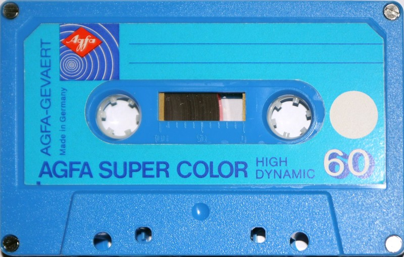 Compact Cassette: AGFA  - SUPER COLOR 60