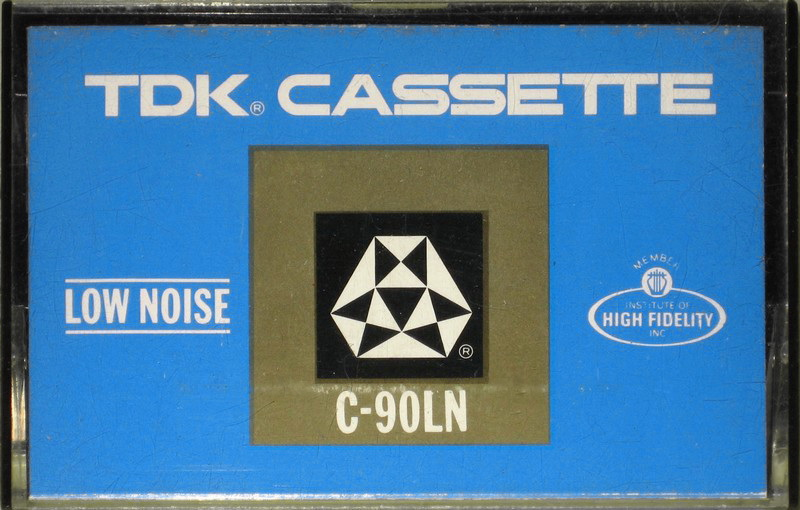 Compact Cassette TDK 90 Type I Normal 1972 USA
