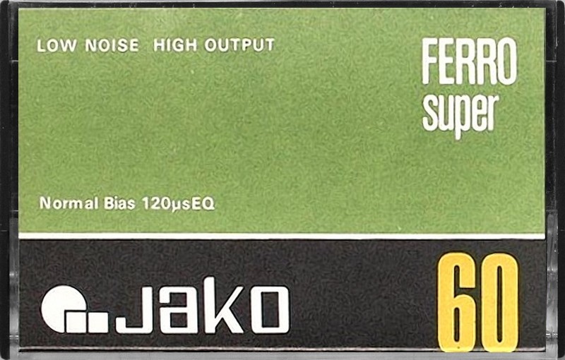 Compact Cassette: Unknown Jako -  60