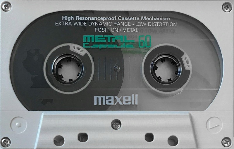 Compact Cassette: Maxell / Hitachi Maxell - Metal Capsule 60