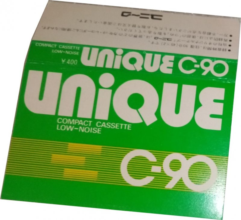 Compact Cassette Unique 90 Type I Normal 1980 Japan