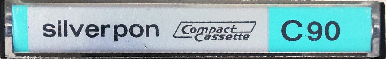 Compact Cassette Silver Pon high energy 90 Type I Normal 1978 Europe