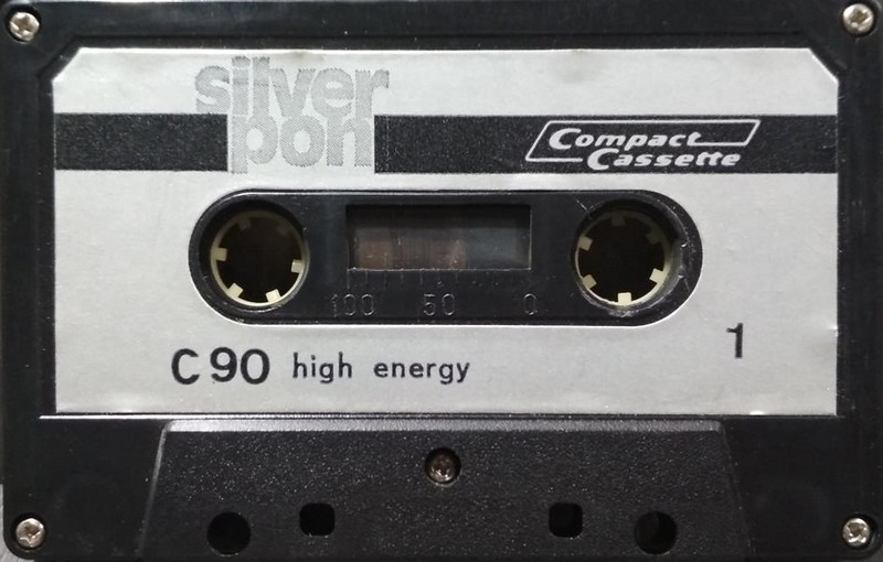 Compact Cassette Silver Pon high energy 90 Type I Normal 1978 Europe