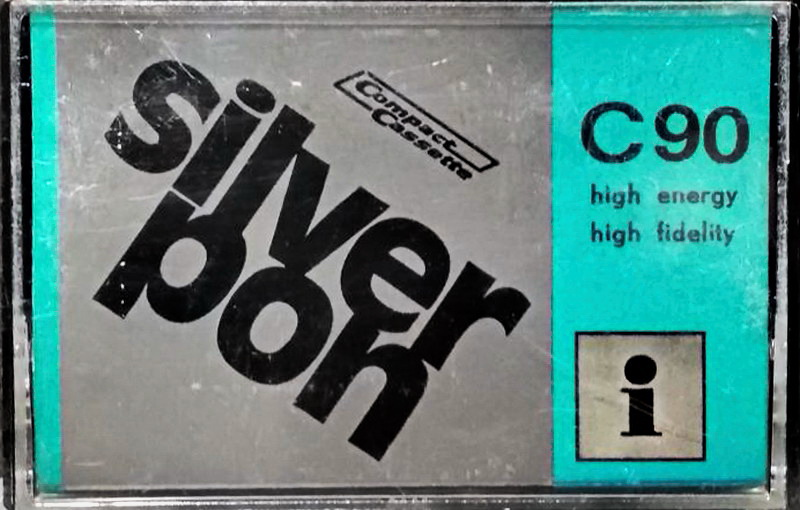 Compact Cassette: Unknown Silver Pon -  90