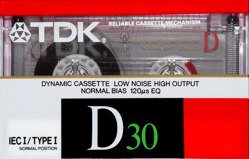 Compact Cassette: TDK  - D 30