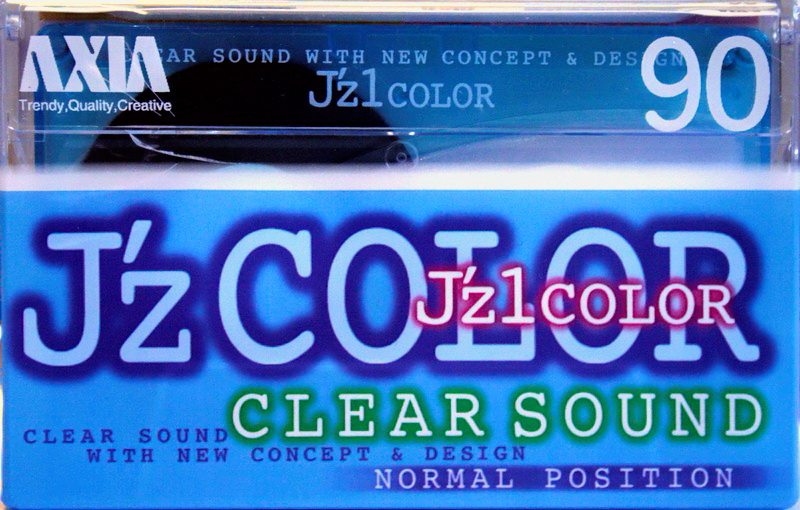 Compact Cassette AXIA J`z 1 Color 90 "JZ1J 90" Type I Normal 2001 Japan