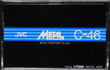Compact Cassette JVC 46 Type IV Metal 1979 Japan