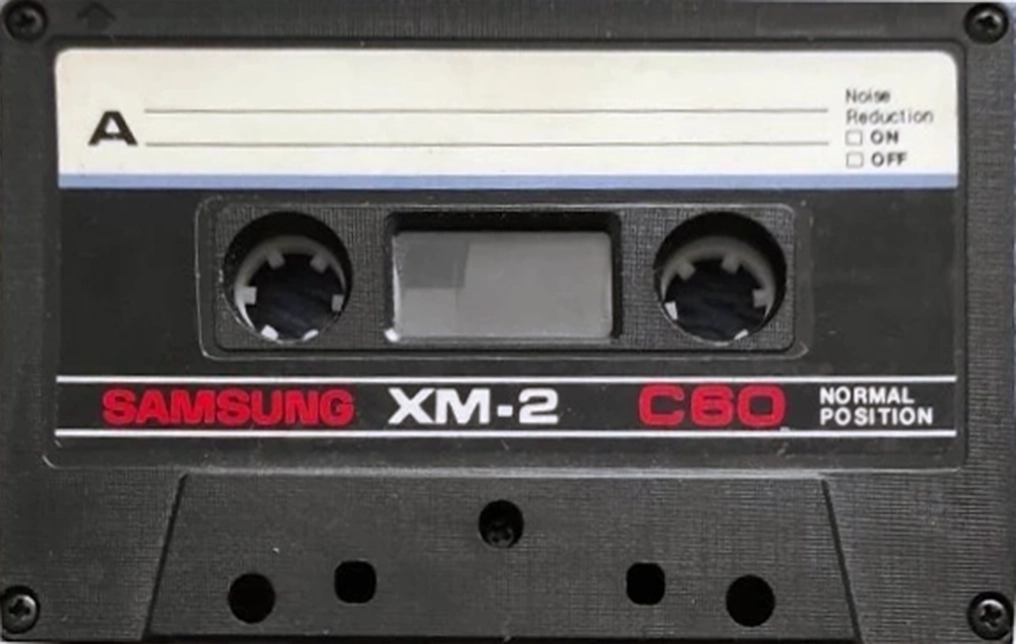 Compact Cassette Samsung XM-2 60 Type I Normal 1988 Europe