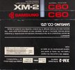 Compact Cassette Samsung XM-2 60 Type I Normal 1988 Europe