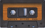 Compact Cassette Ampex MPT 60 Type IV Metal 1980 USA