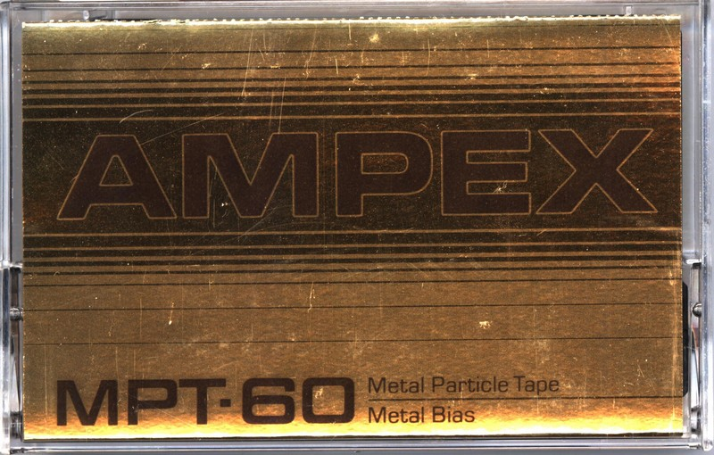 Compact Cassette:  Ampex - MPT 60