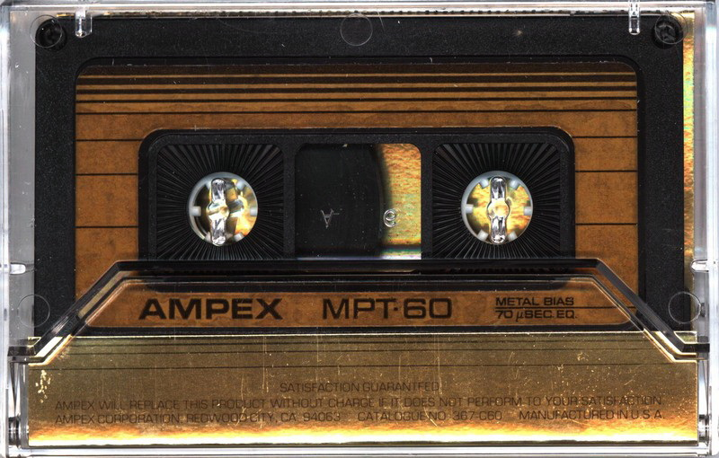 Compact Cassette:  Ampex - MPT 60